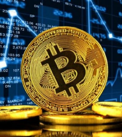 Bitcoins and Trading view Background