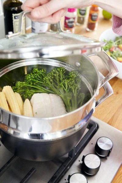 Making Food with Steamer