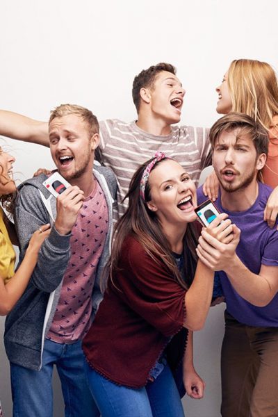 A group of people posing for the camera