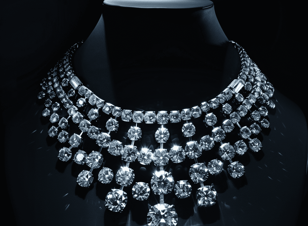 Natural Diamond Necklace