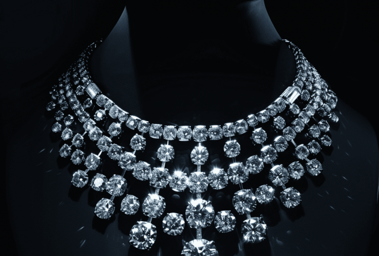 Natural Diamond Necklace