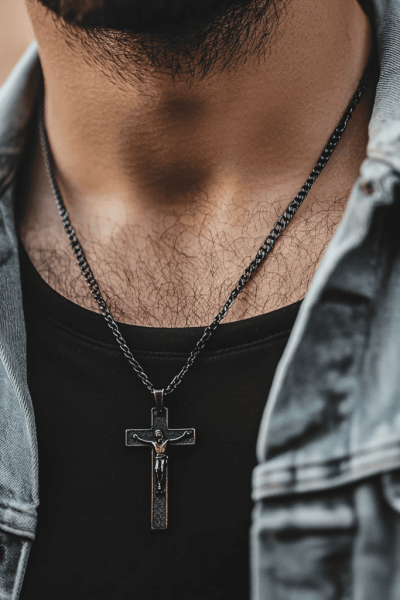 cross necklace for men